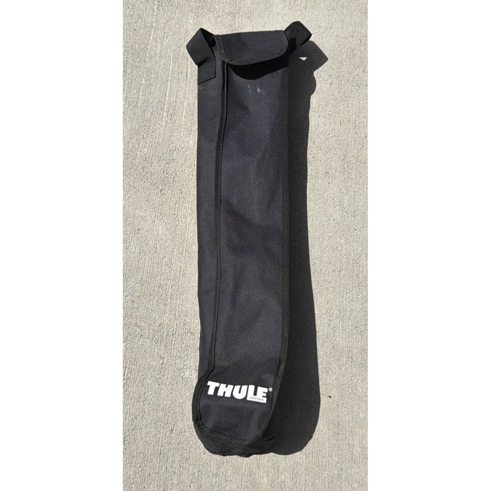 Thule Roof Rack Crossbar Load Bar Storage Carry Bag Black Nylon 26in Used